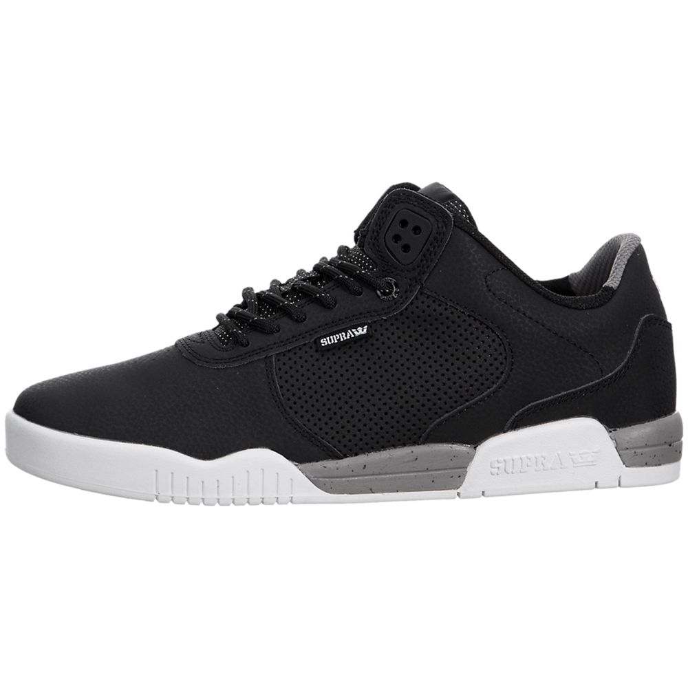 Baskets Basses Supra Ellington Noir Black/Grey-White Homme | PSG-31073066